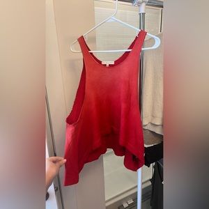 Urban Outfitters Red Tank Top